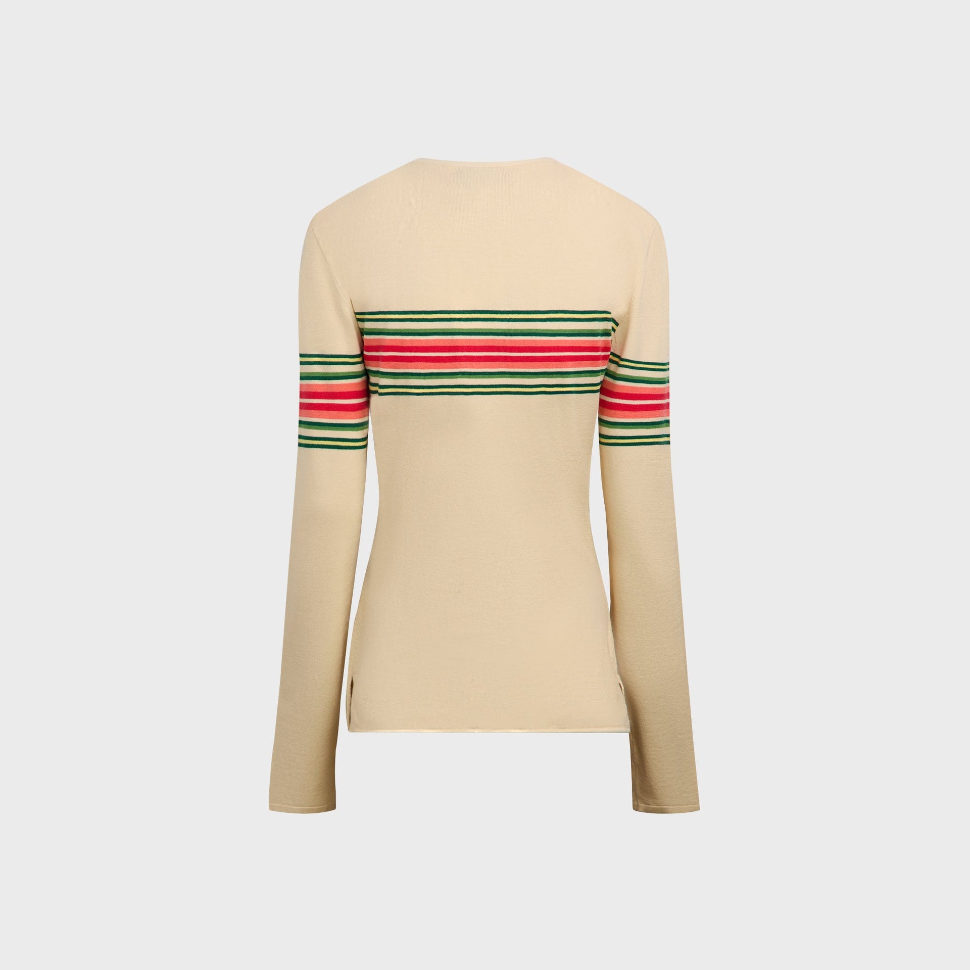 Conner Ives Long Sleeve Sock Henley - Beige / Multi