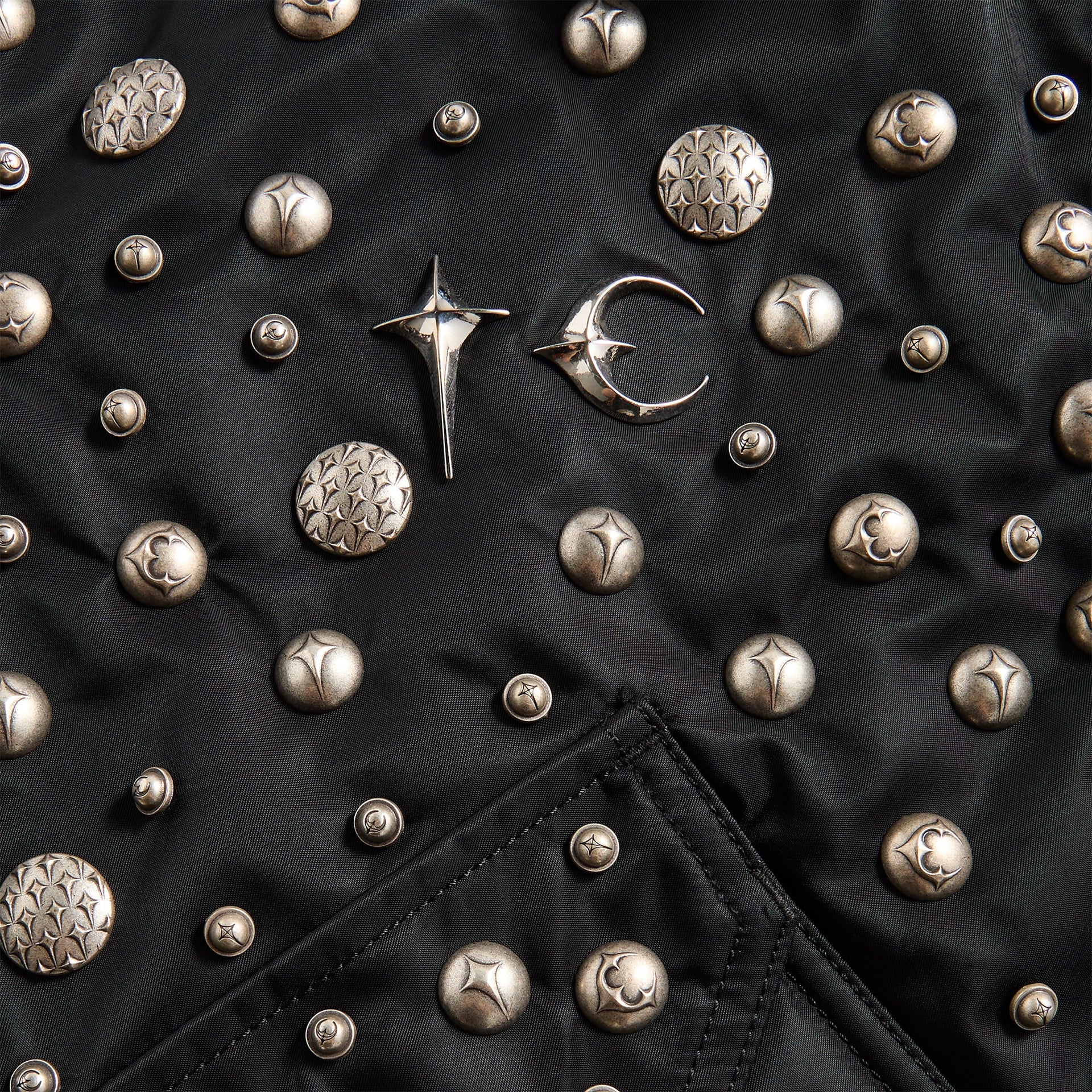 Alpha Industries Thug Club X Alpha Cwu-45P All-Over Rivet Version Jacket - Black