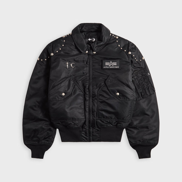 ALPHA INDUSTRIES CWU-45/pブラック 中綿入り ALPHA INDUSTRIES CWU-45/pブラック 中綿入り ALPHA INDUSTRIES INC