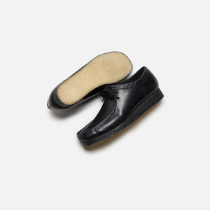 Clarks Wallabee - Black Leather
