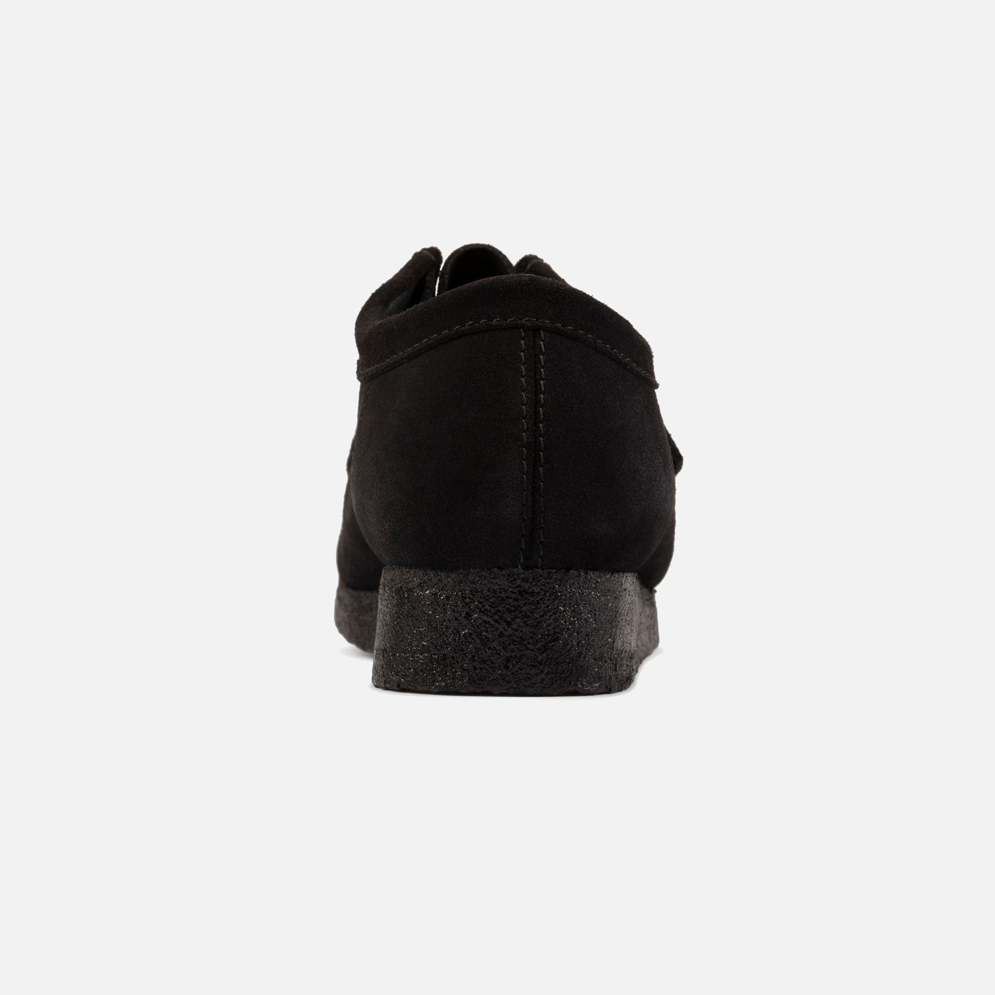 Clarks WMNS Wallabee Low - Black Suede – Kith
