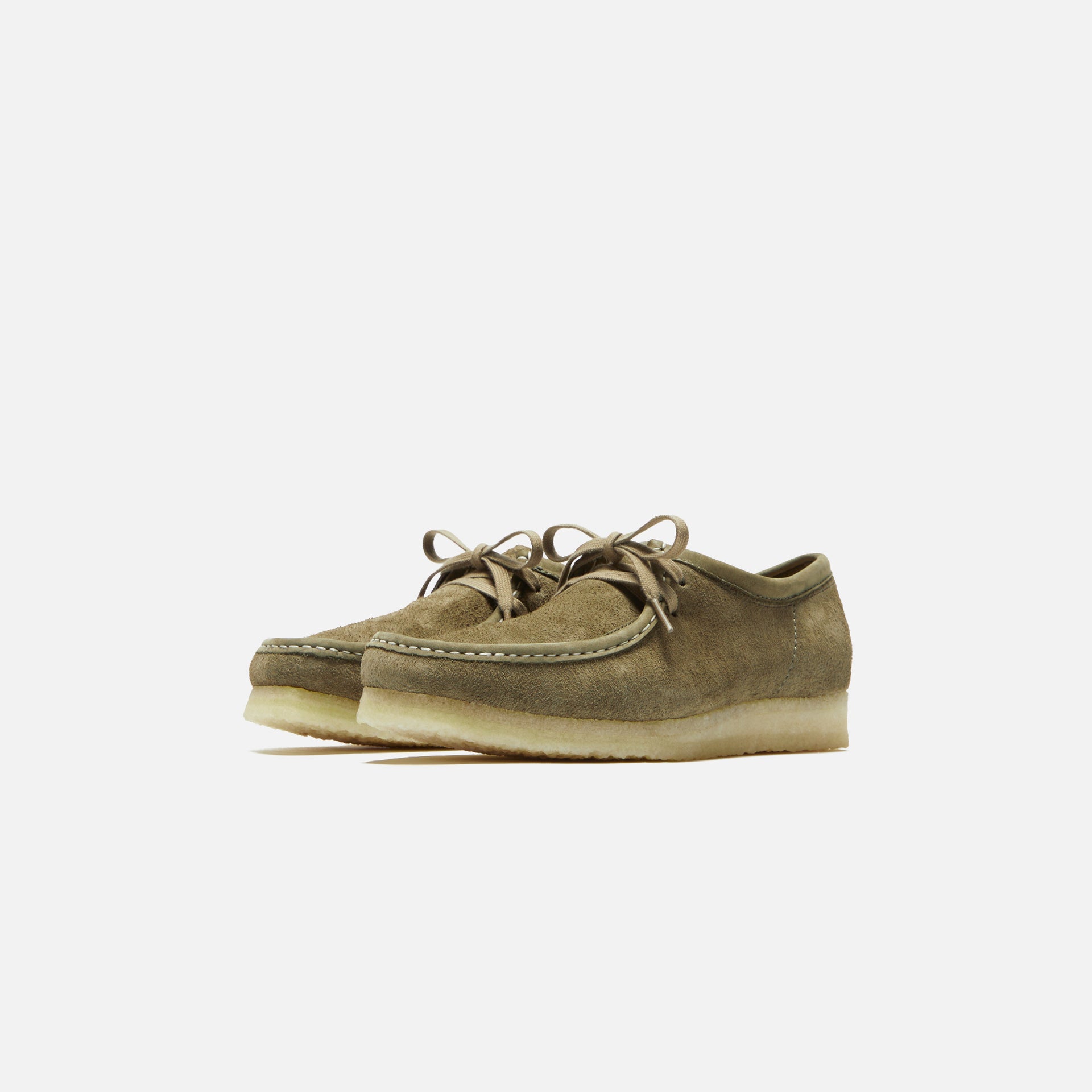 Clarks Wallabee - Pale Khaki Suede