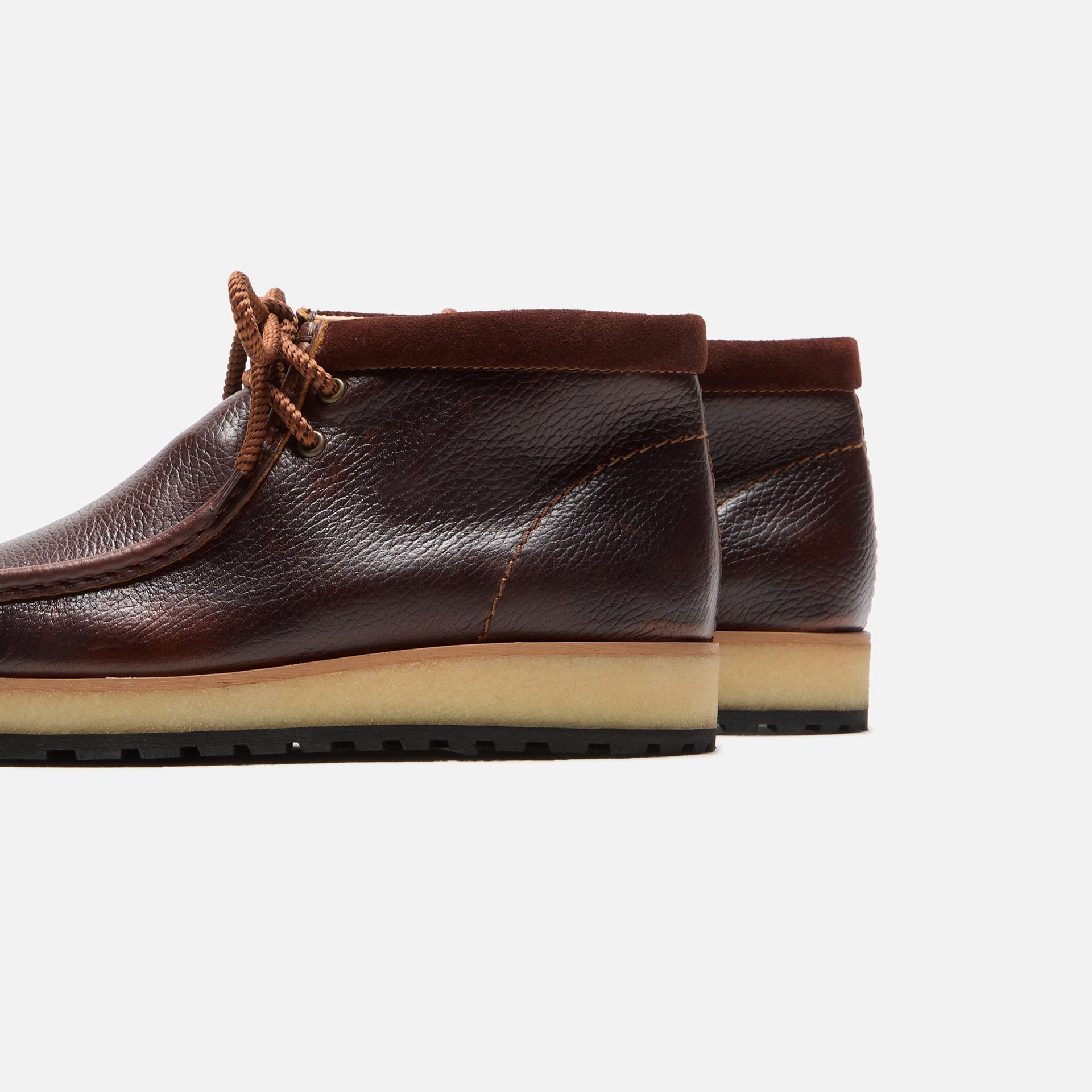 Clarks Wallabee Scout - Dark Tan Leather