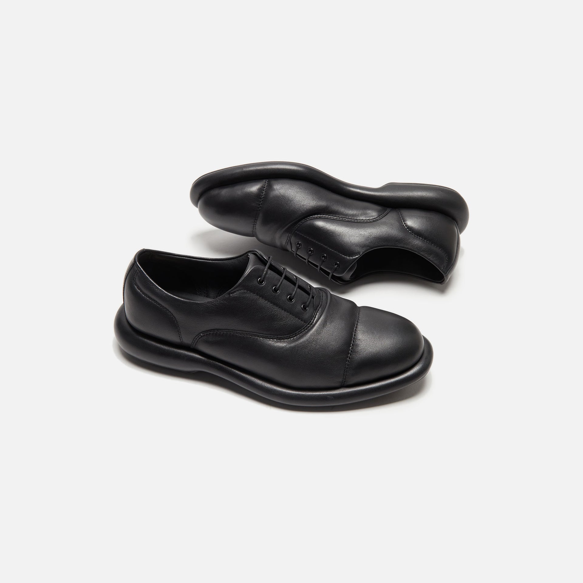 Clarks x Martine Rose The Oxford 1 - Black Leather