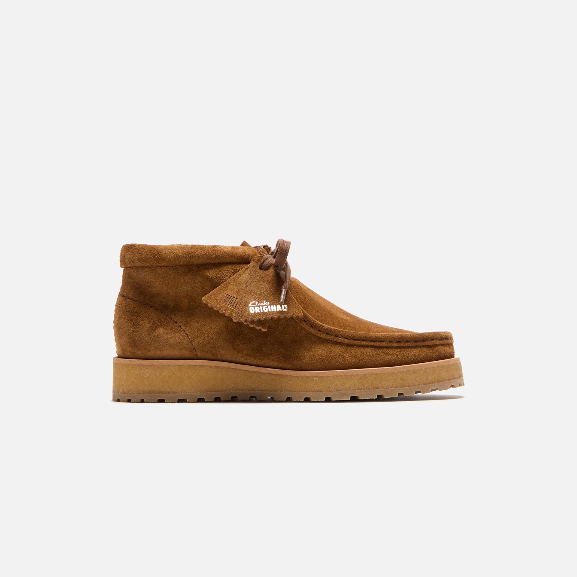 Clarks Wallabee Scout Suede - Cola