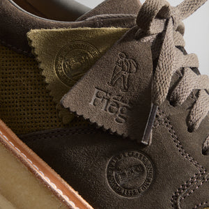 8th St by Ronnie Fieg for Clarks Originals Sandford 2 - Black Olive / Ivy Green