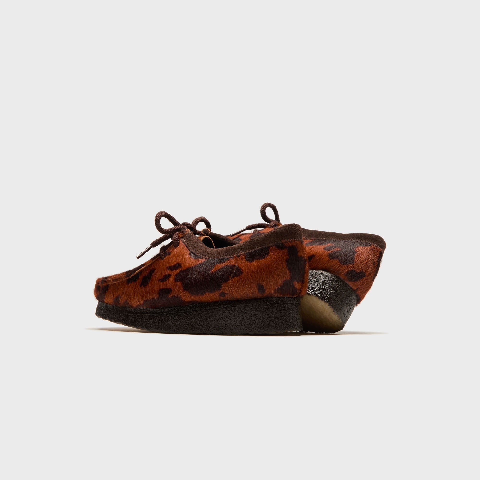 Clarks WMNS Wallabee - Brown Cow Print – Kith