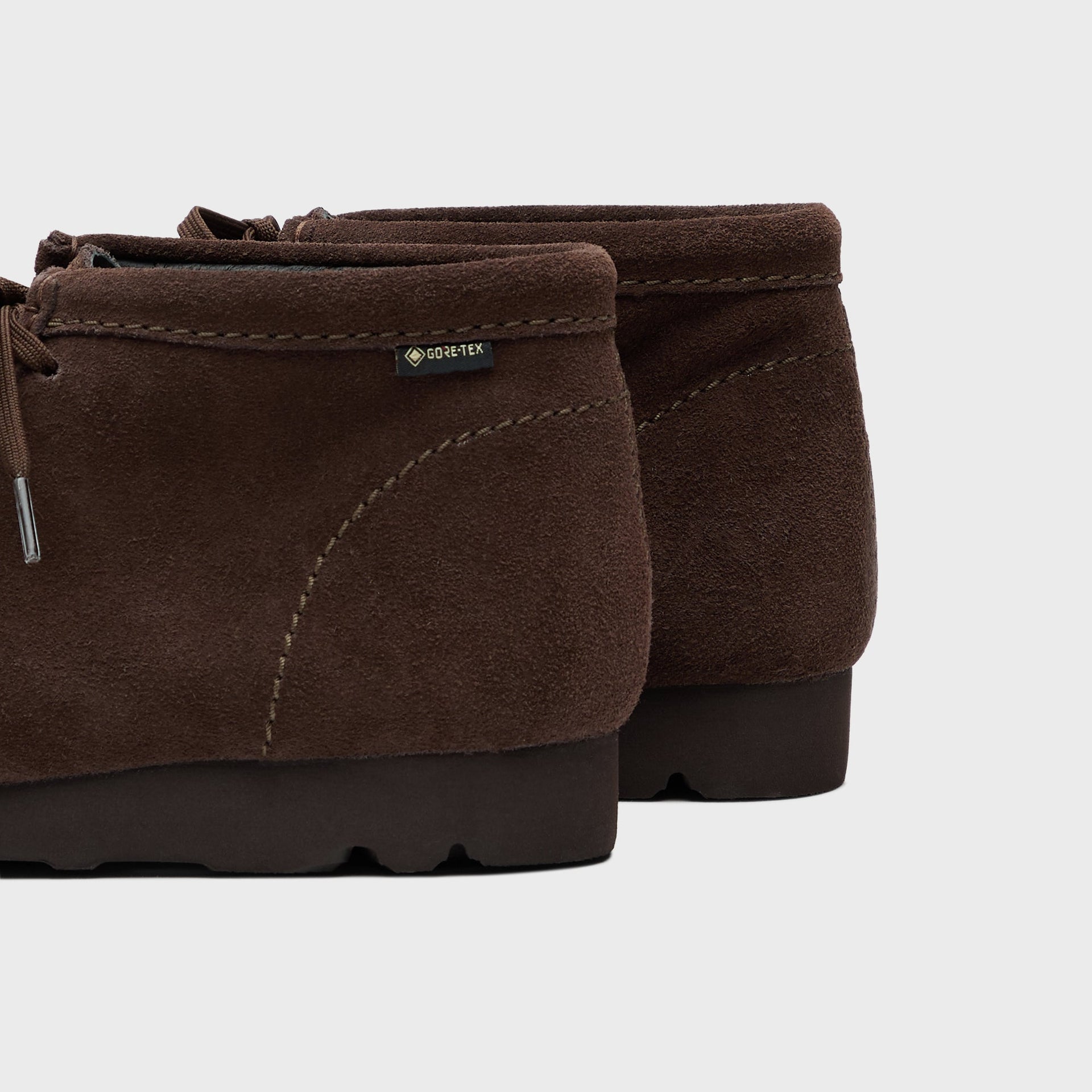 Clarks Wallabee GTX - Dark Brown Suede