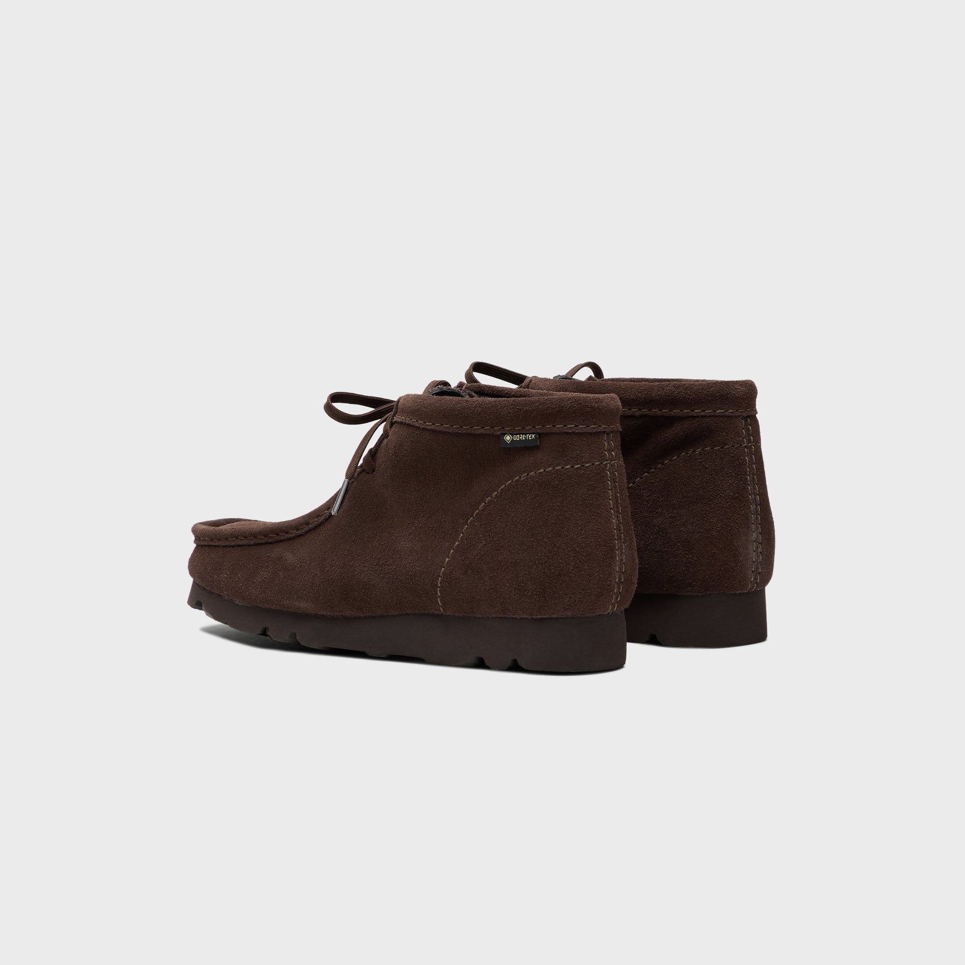 Clarks Wallabee GTX - Dark Brown Suede