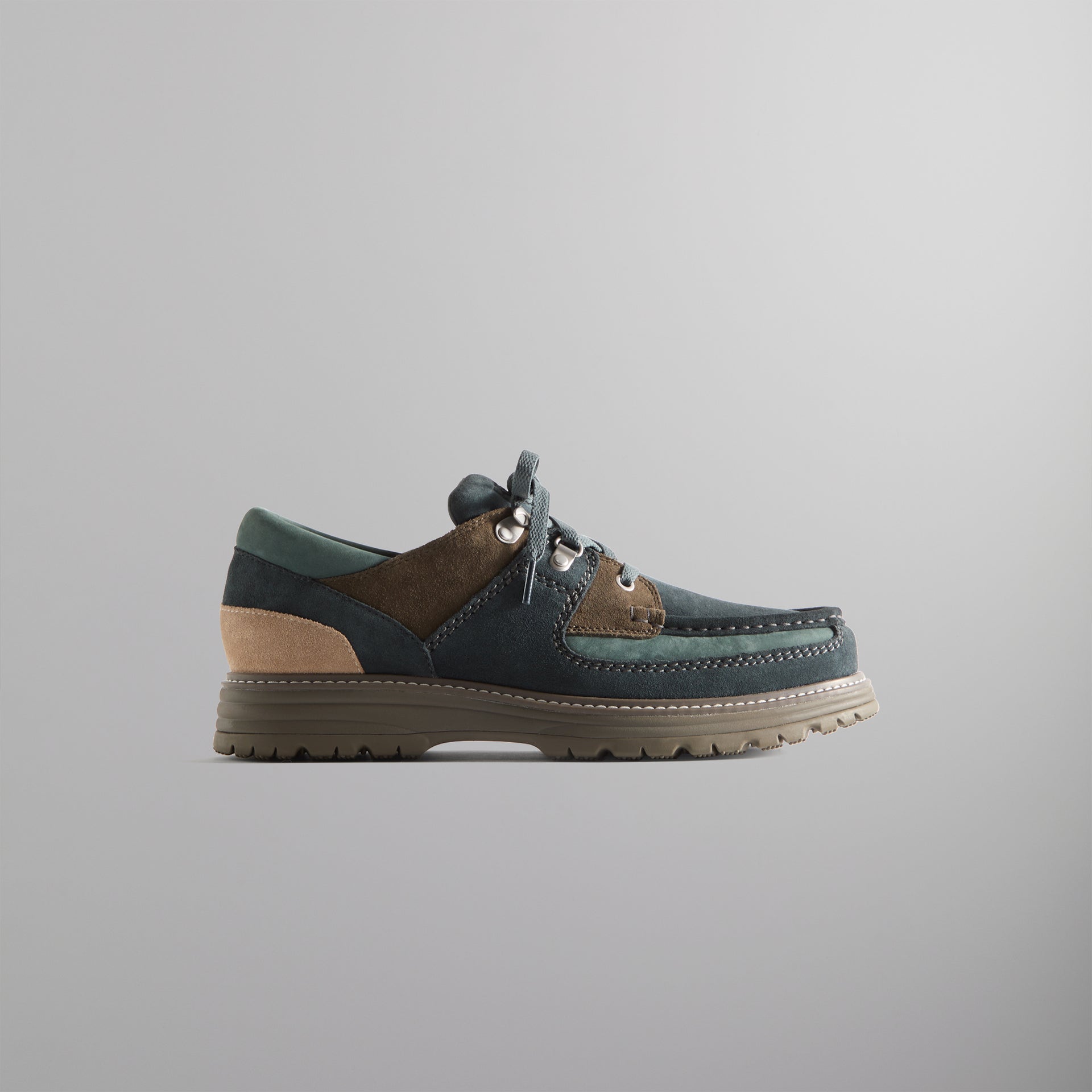 8th St by Ronnie Fieg for Clarks Originals Sunderland - Dark Teal Combi