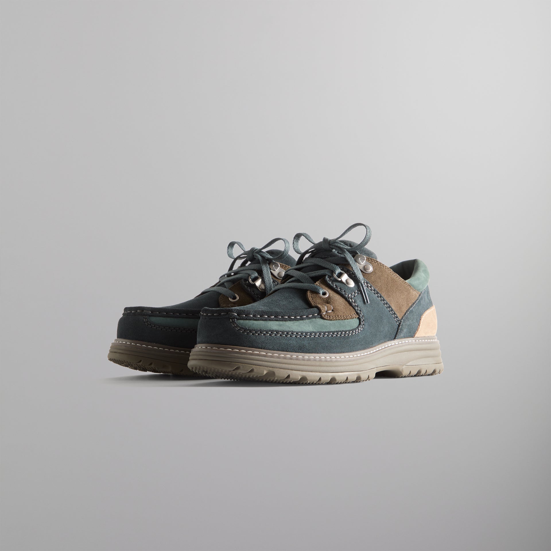 8th St by Ronnie Fieg for Clarks Originals Sunderland - Dark Teal Combi PH