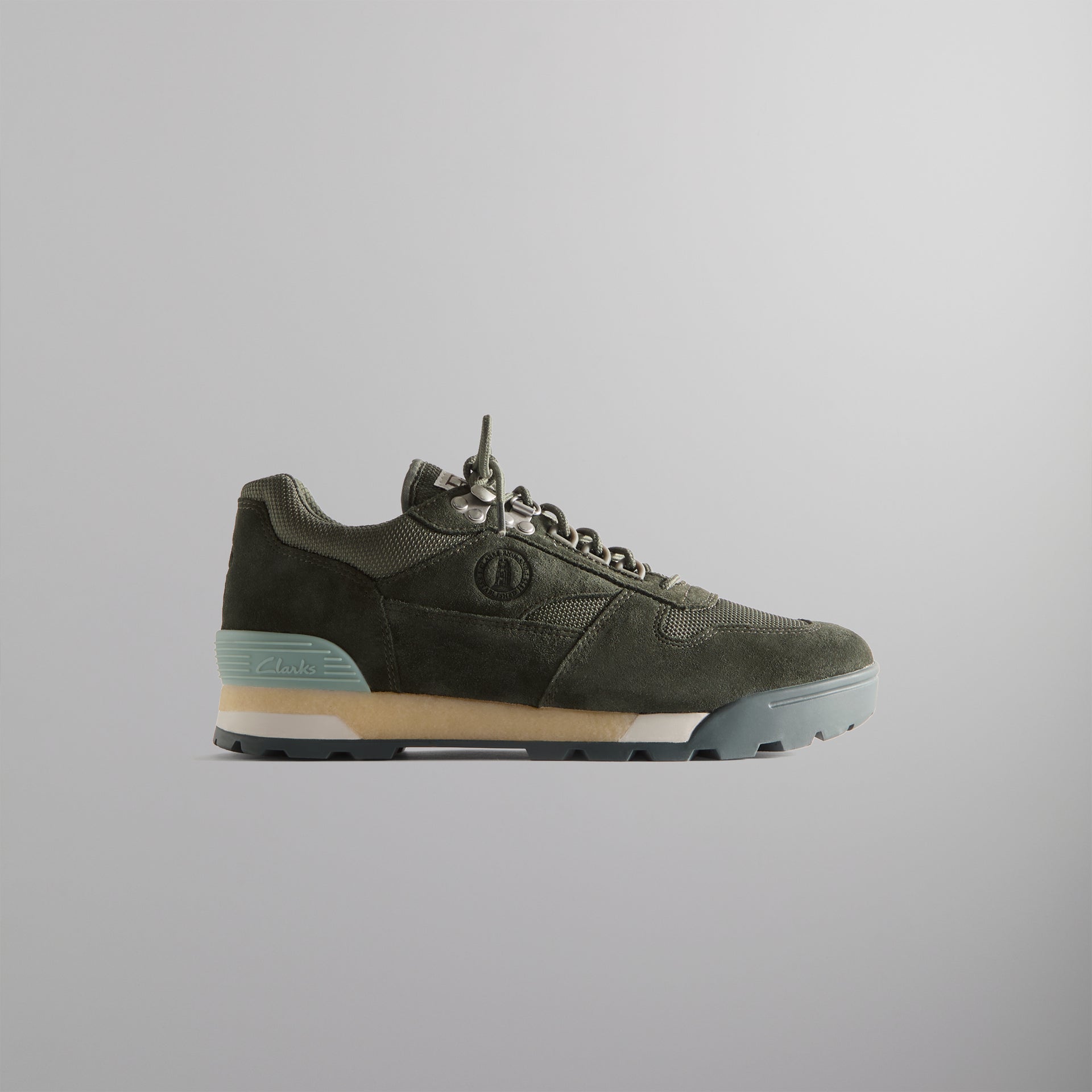 8th St by Ronnie Fieg for Clarks Originals Laddow - Dark Olive Combi PH