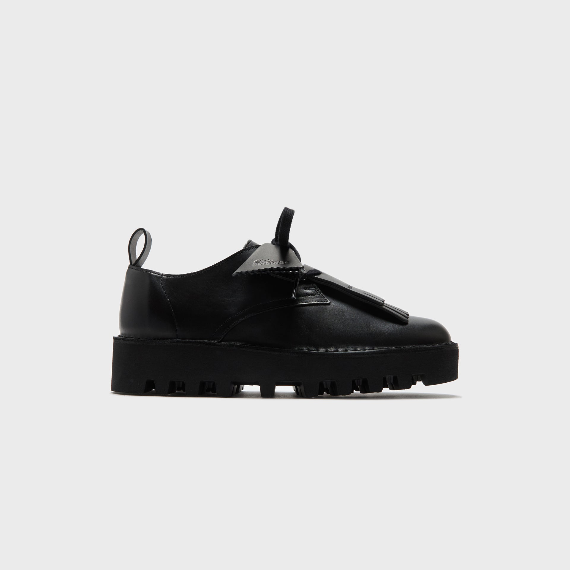 Clarks x Engineered Garments Desert Khan - Black Smooth