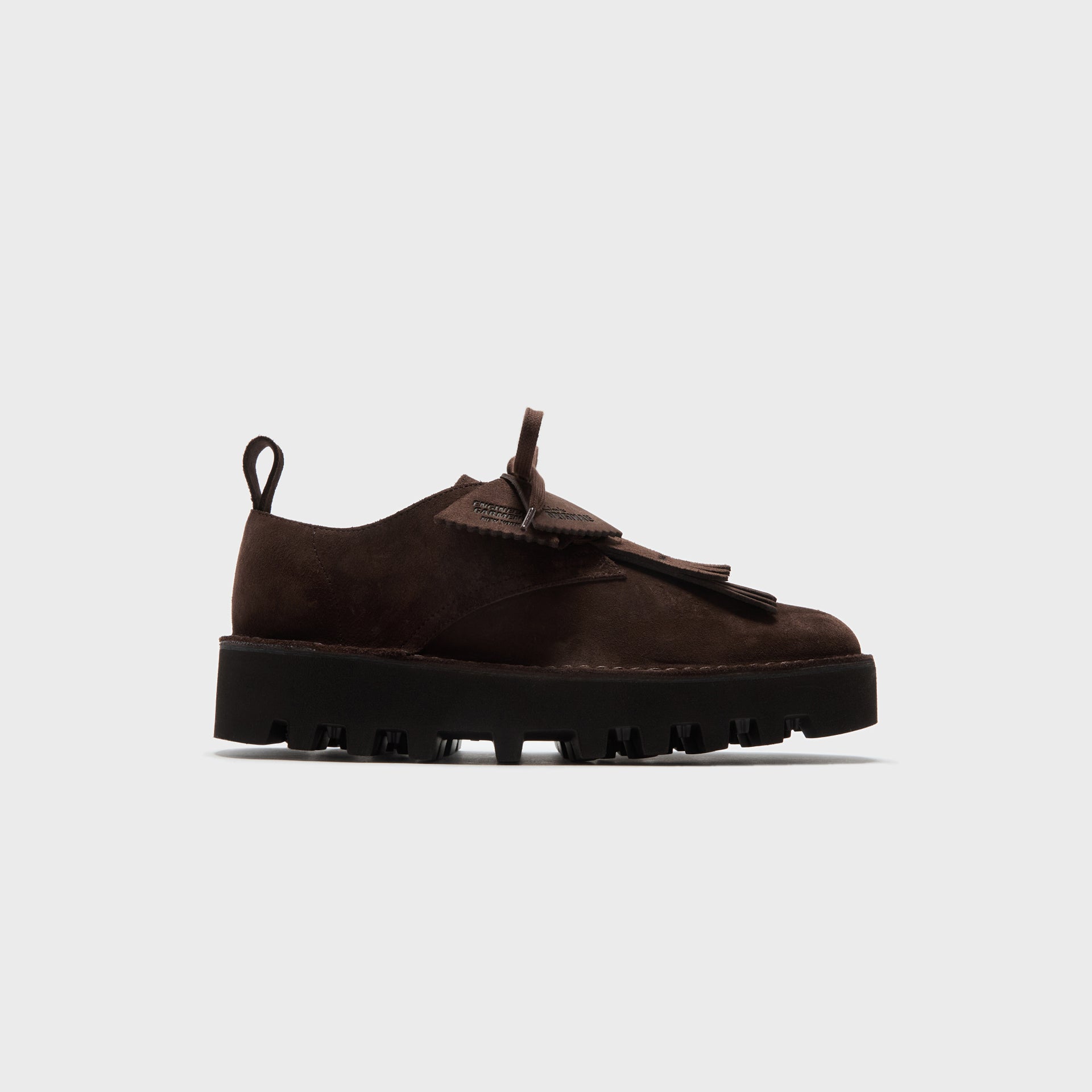 Clarks x Engineered Garments Desert Khan - Brown Suede