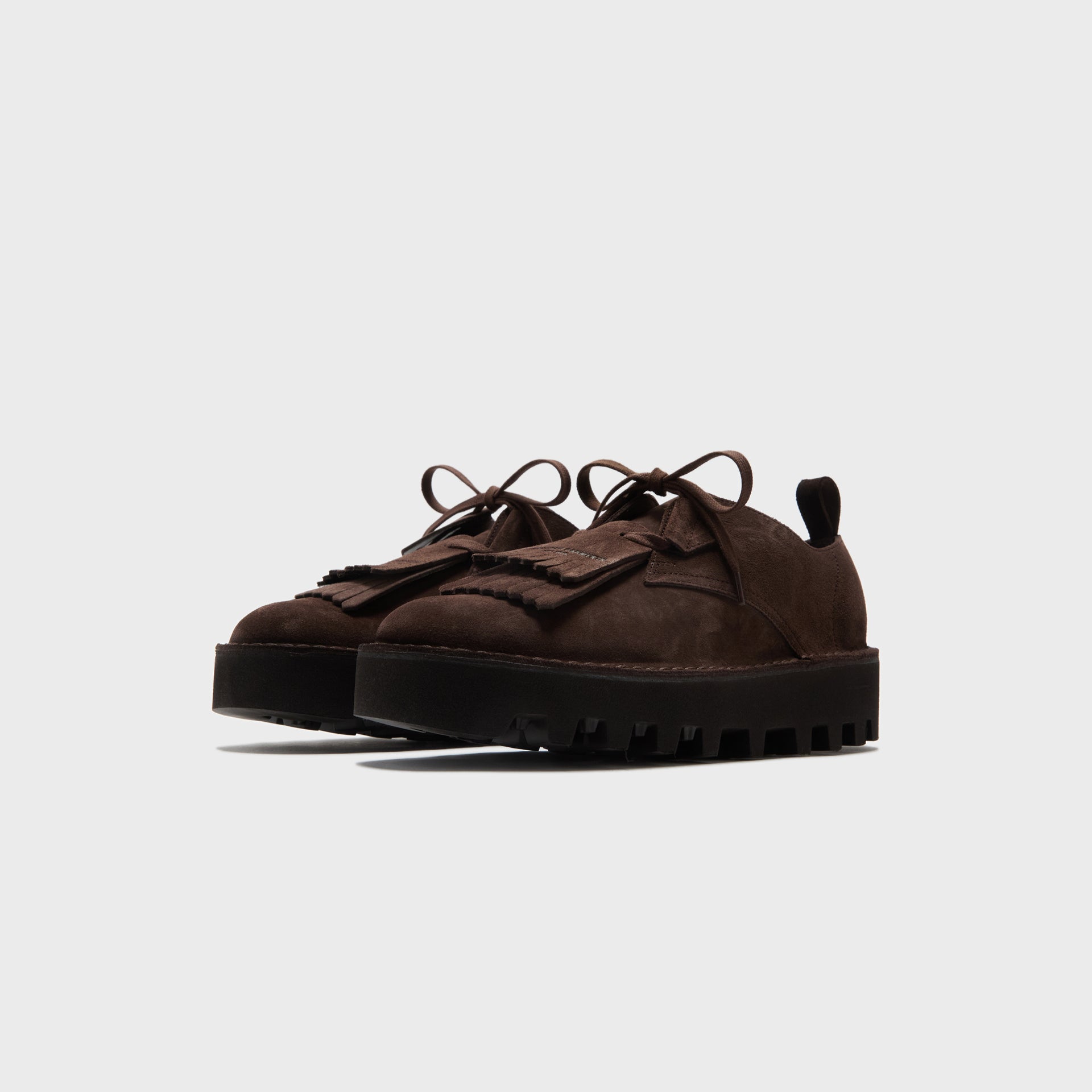 Clarks x Engineered Garments Desert Khan - Brown Suede