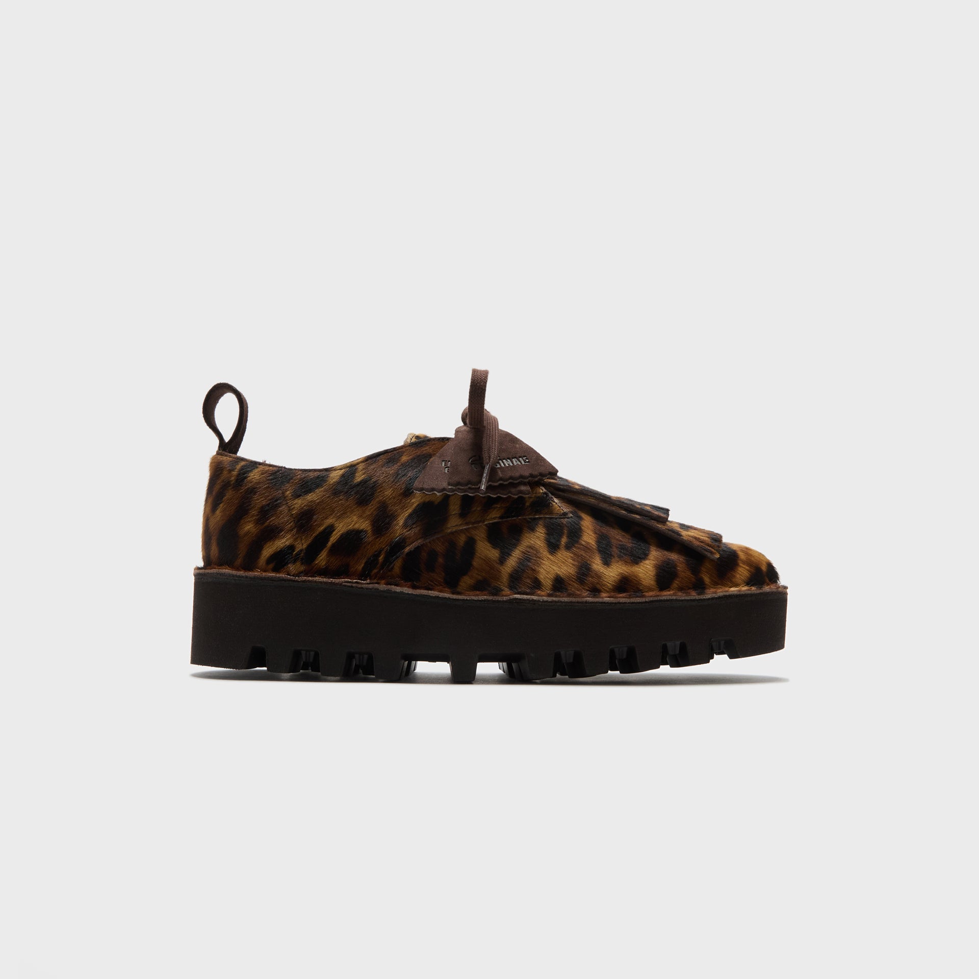 Clarks x Engineered Garments Desert Khan - Leopard Pony