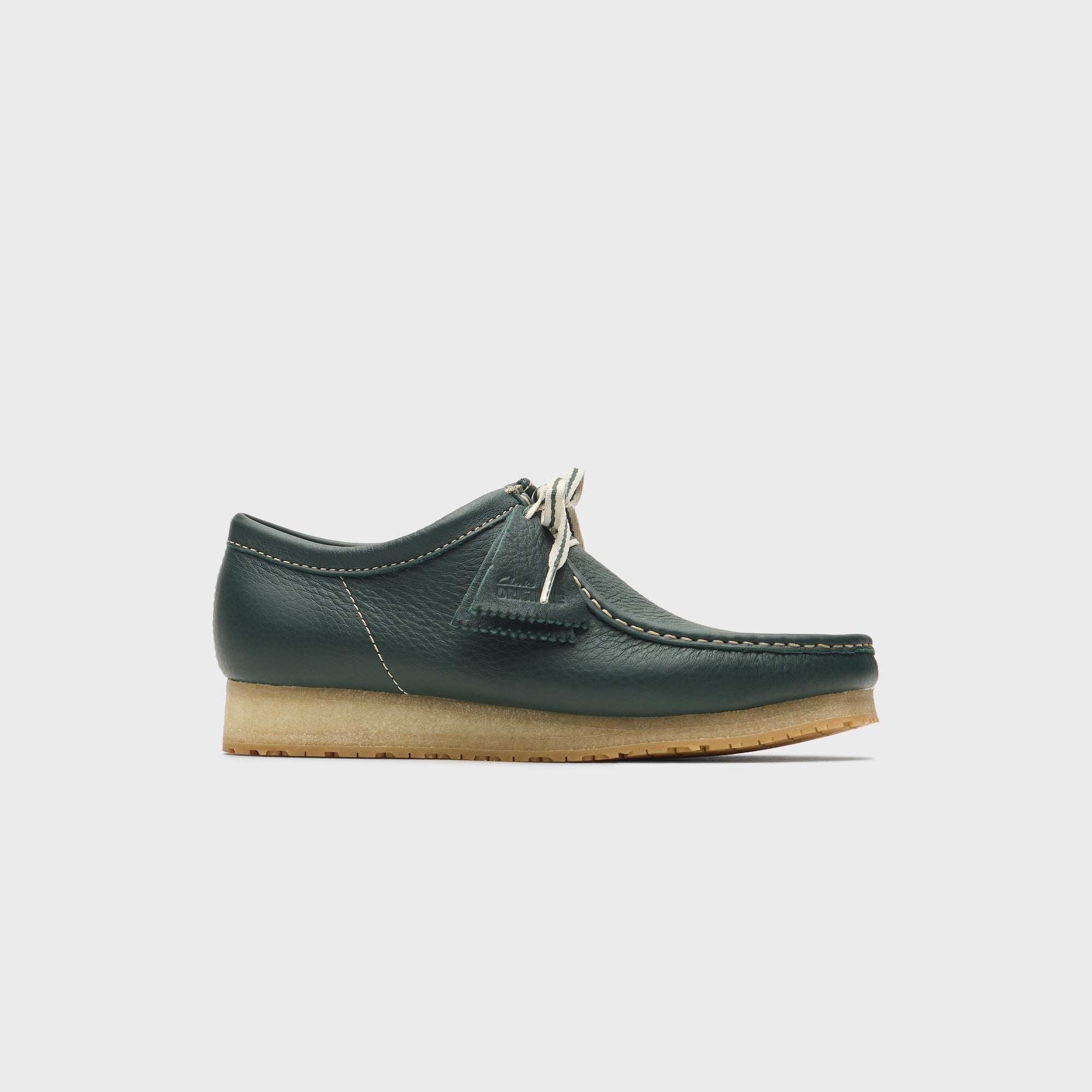 Clarks Wallabee RB - Dark Green – Kith