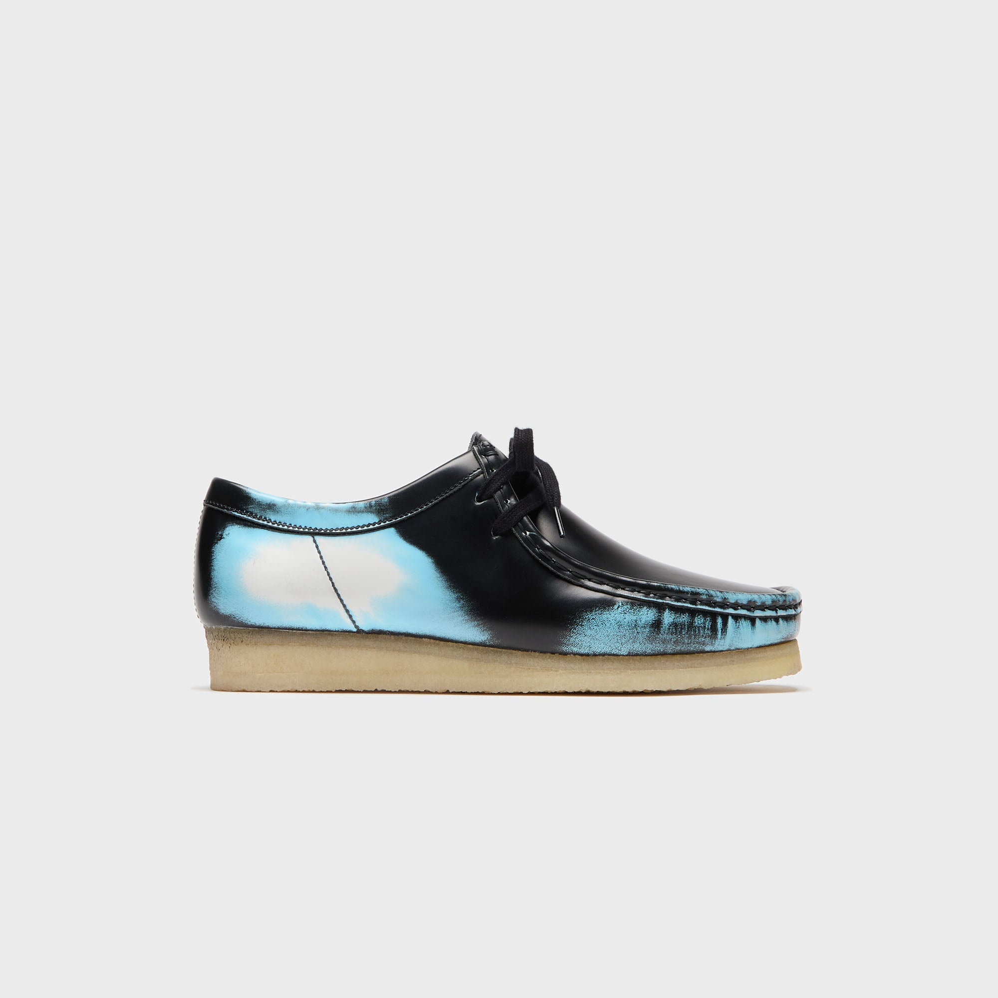 Clarks Wallabee - Black Brush Off – Kith