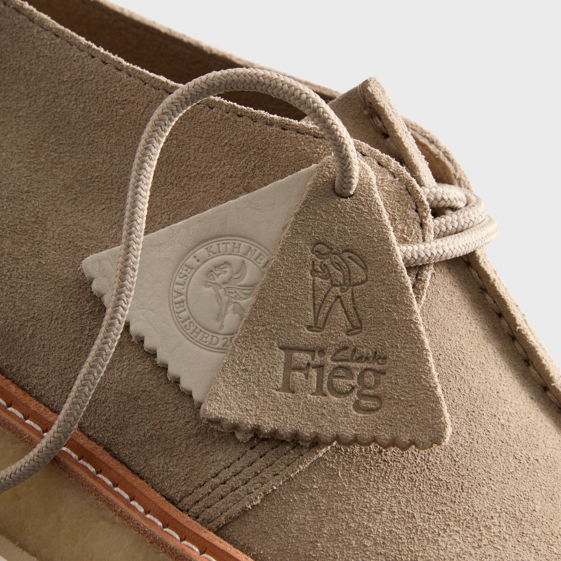 8th St by Ronnie Fieg for Clarks Originals Trek King - Sand Suede - PH