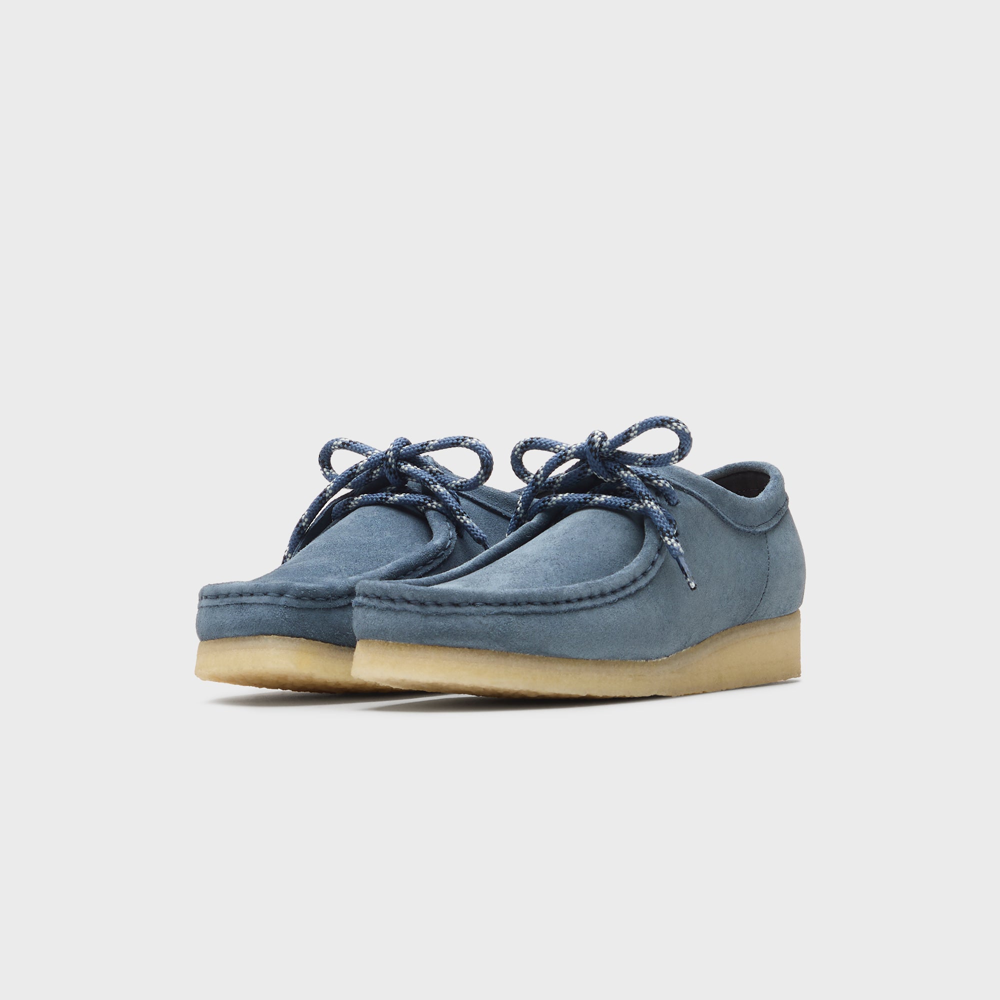 Clarks Wallabee Denim - Blue – Kith