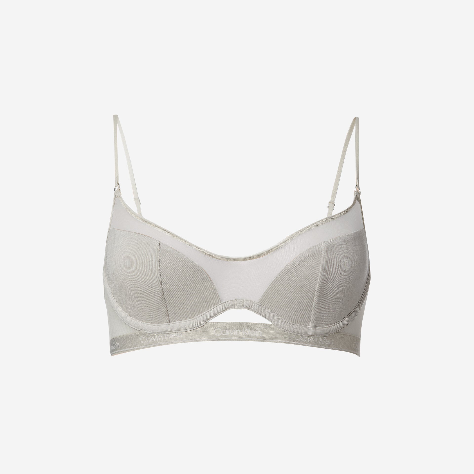 Nensi Dojaka for Calvin Klein Unlined Modern Cotton Bralette - Dove