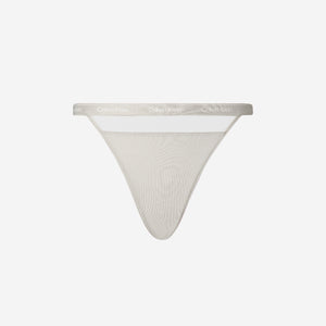 Nensi Dojaka for Calvin Klein Modal Cashmere Thong - Dove