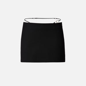 Nensi Dojaka for Calvin Klein Micro Mini Wool Skirt - Black