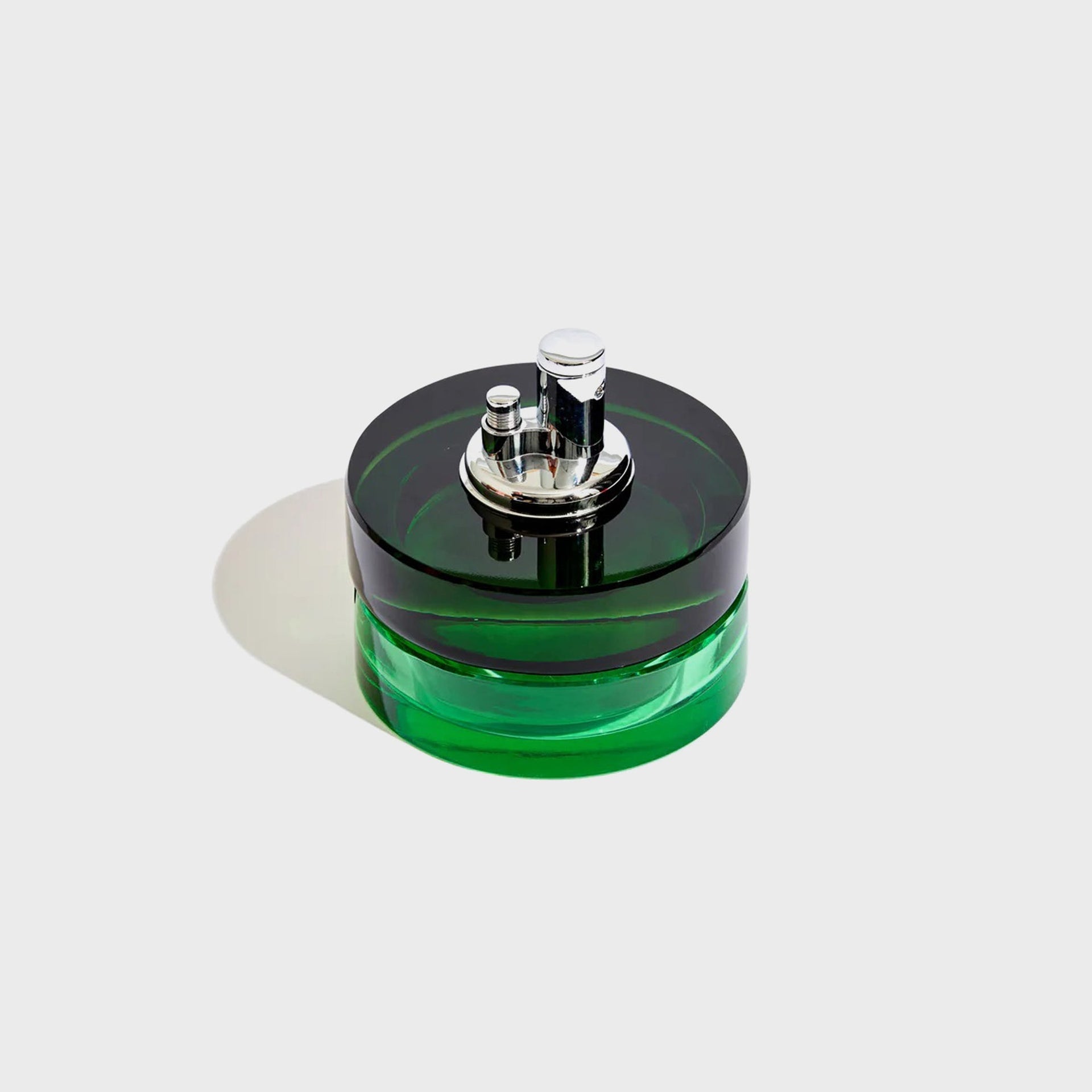 Edie Parker Glass Tabletop Lighter - Grass Green