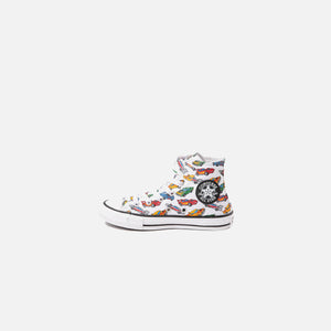 Converse Chuck Taylor All Star Easy-On Cars - White / Yellow / Red