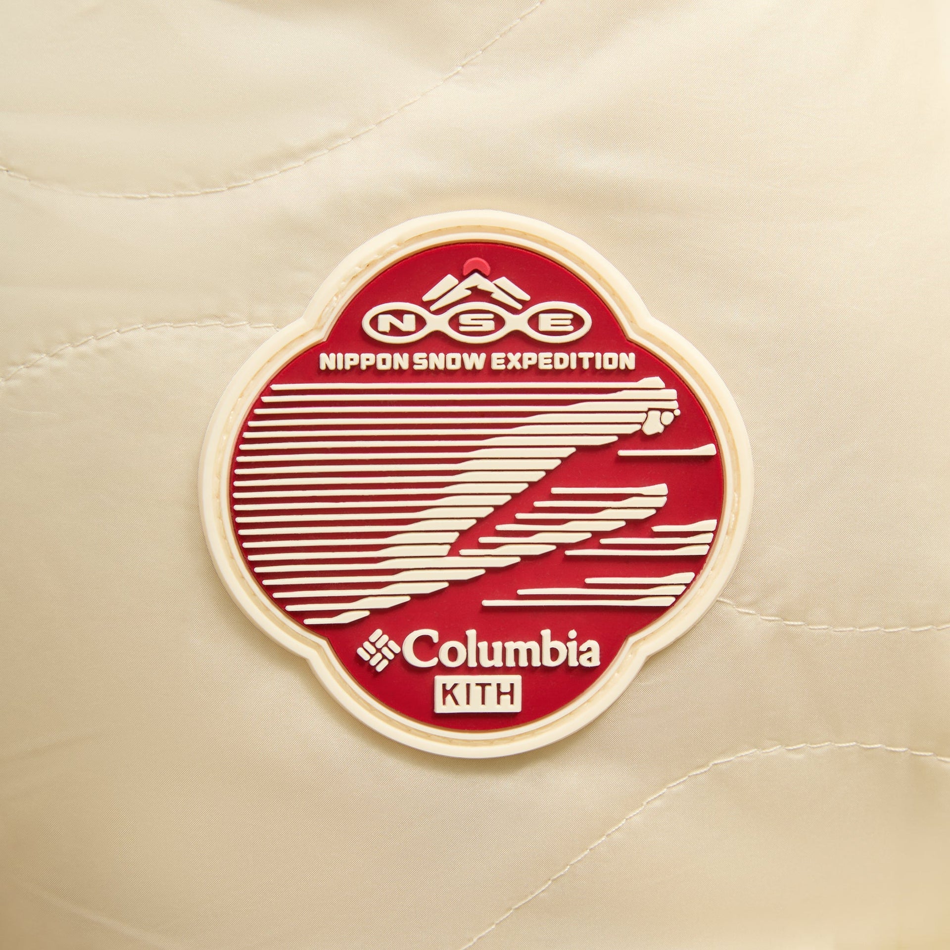 Kith for Columbia Lightweight Reversible Puffer - Sandrift / Veil