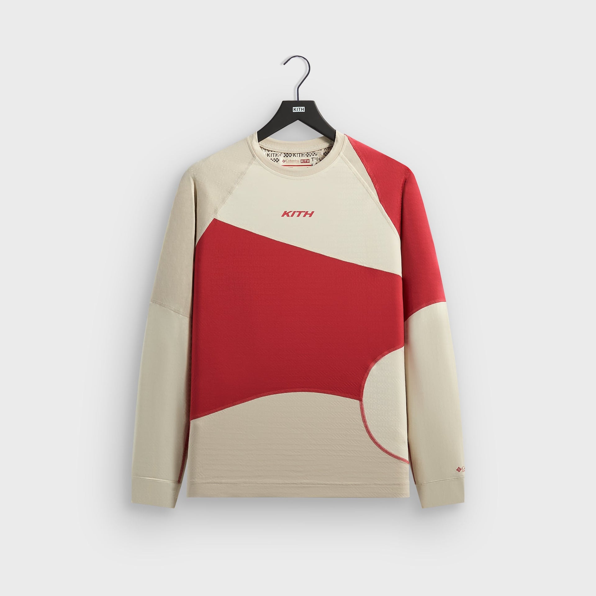 Kith for Columbia Infinity Long Sleeve Baselayer - Sandrift / Verge / Veil