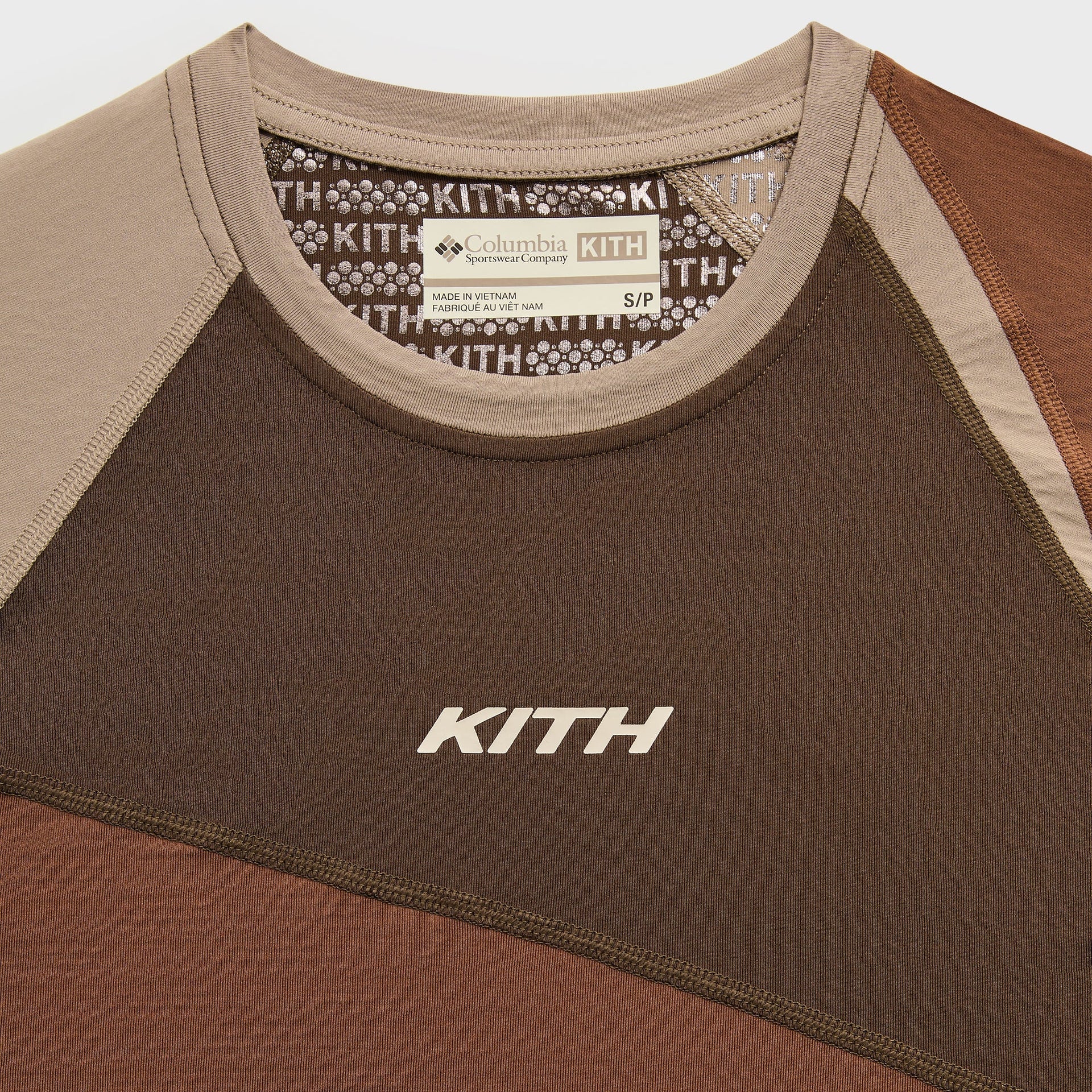 Kith for Columbia Infinity Long Sleeve Baselayer - Legacy / Dremel / Umber - PH
