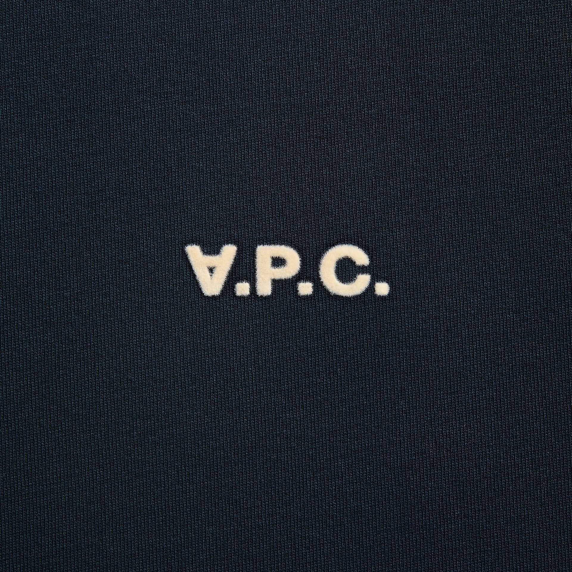 A.P.C. Boxy Petit VPC Tee - Dark Navy Blue