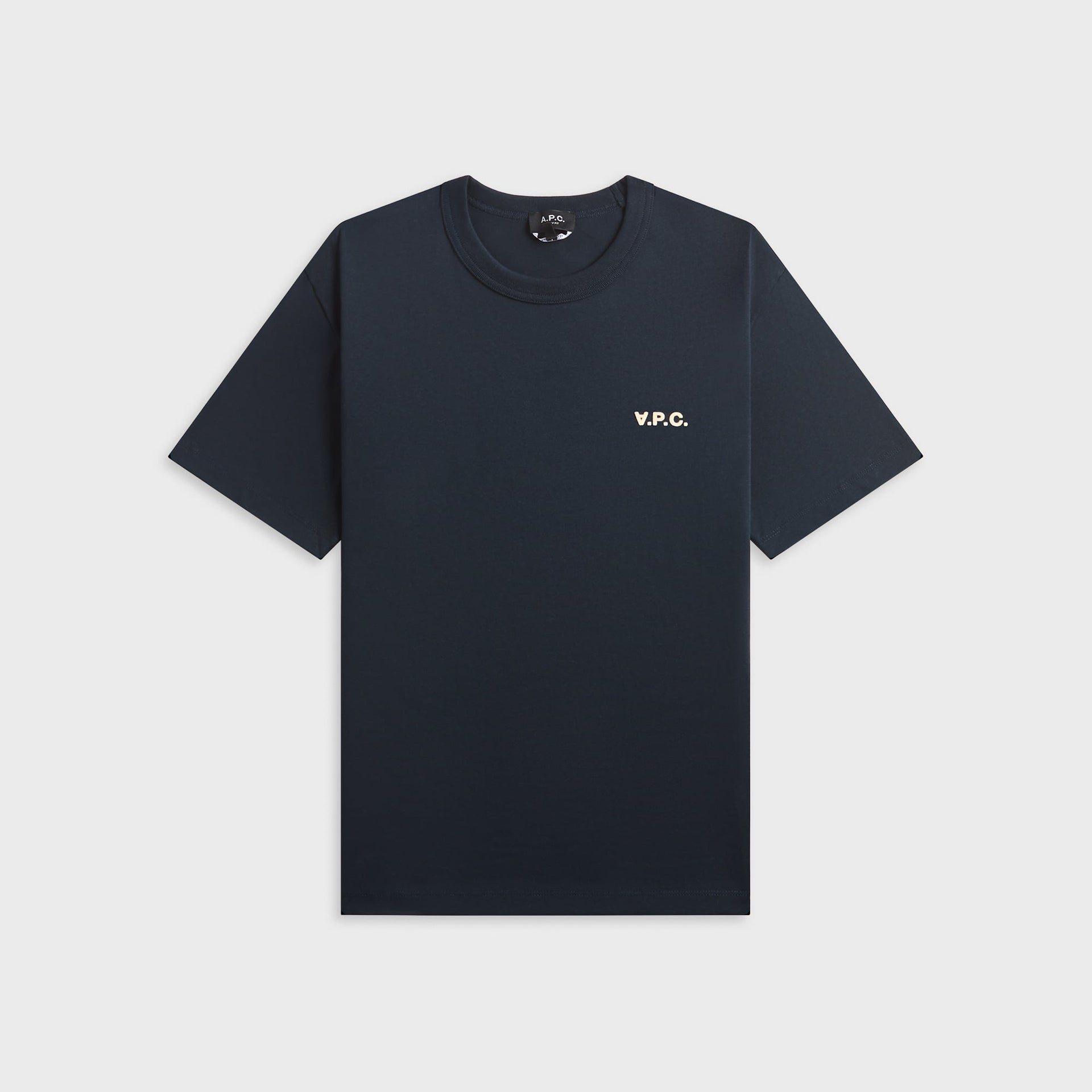 A.P.C. Boxy Petit VPC Tee - Dark Navy Blue