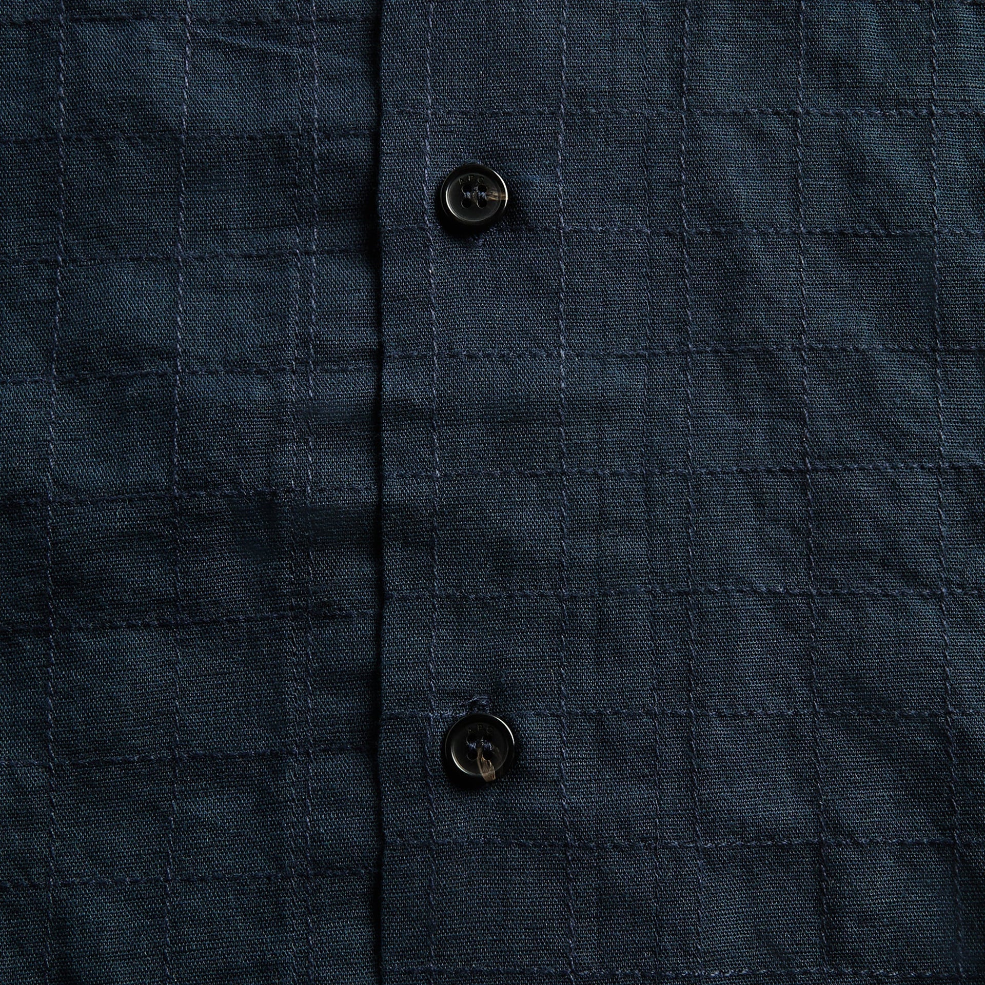 A.P.C. Chemise Patchwork Shirt - Indigo Blue