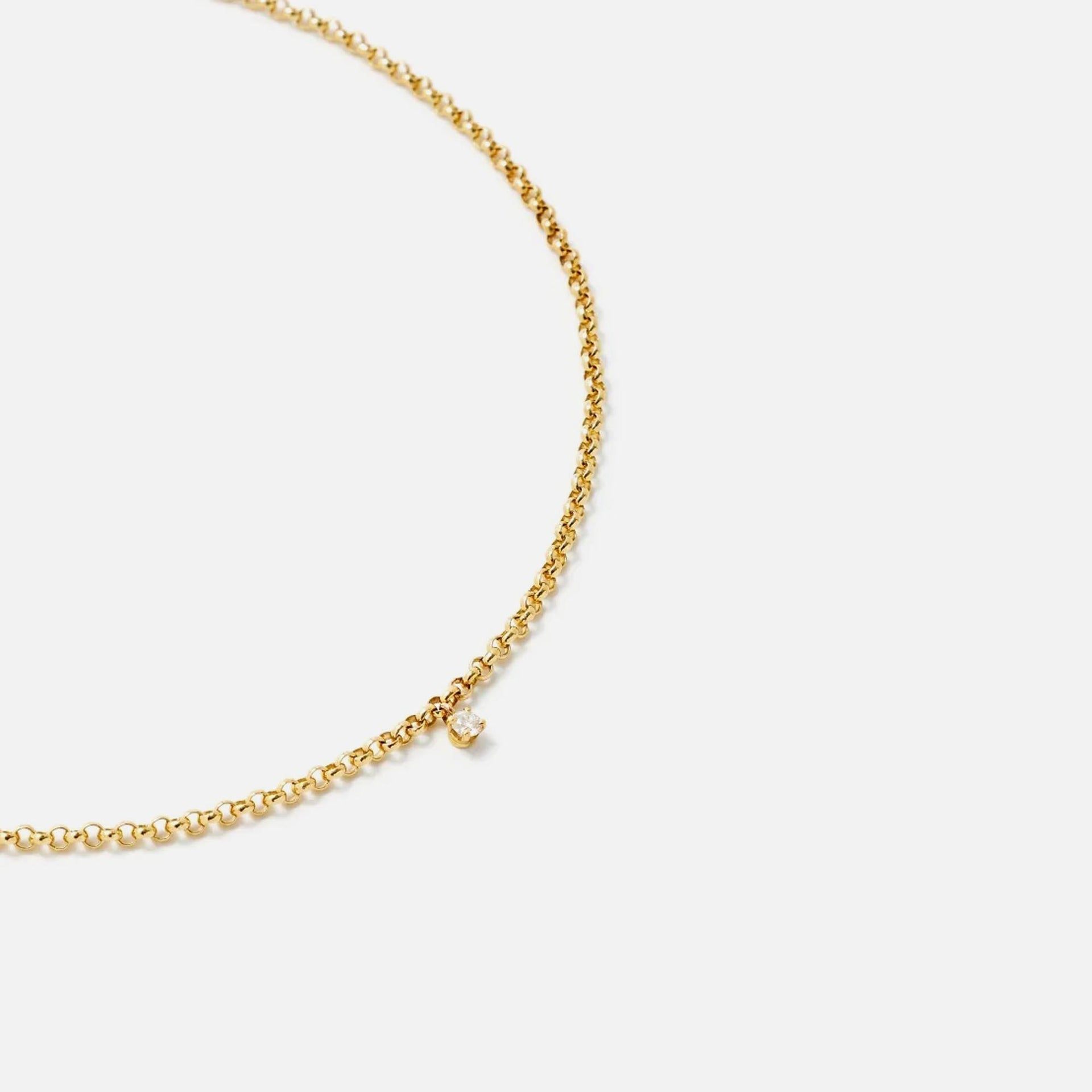 Yvonne Leon Jaseron Flotant PM Necklace - Gold