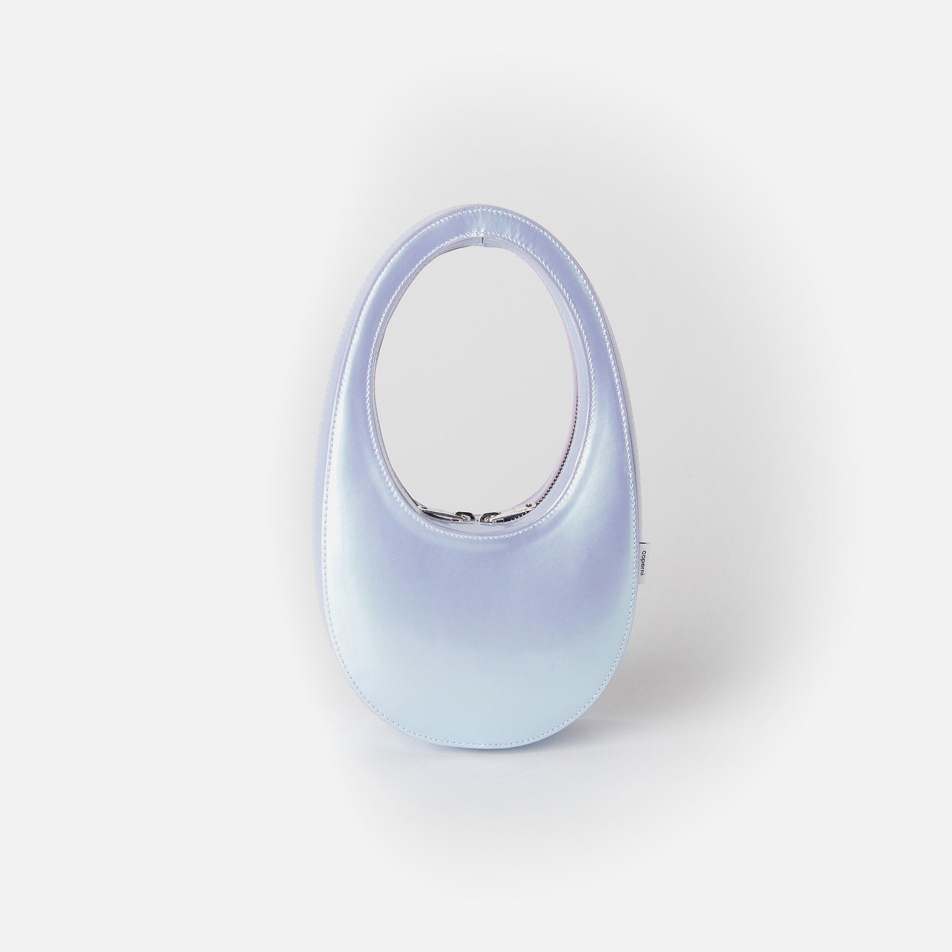 Coperni Pearlised Mini Swipe Bag - Light Blue