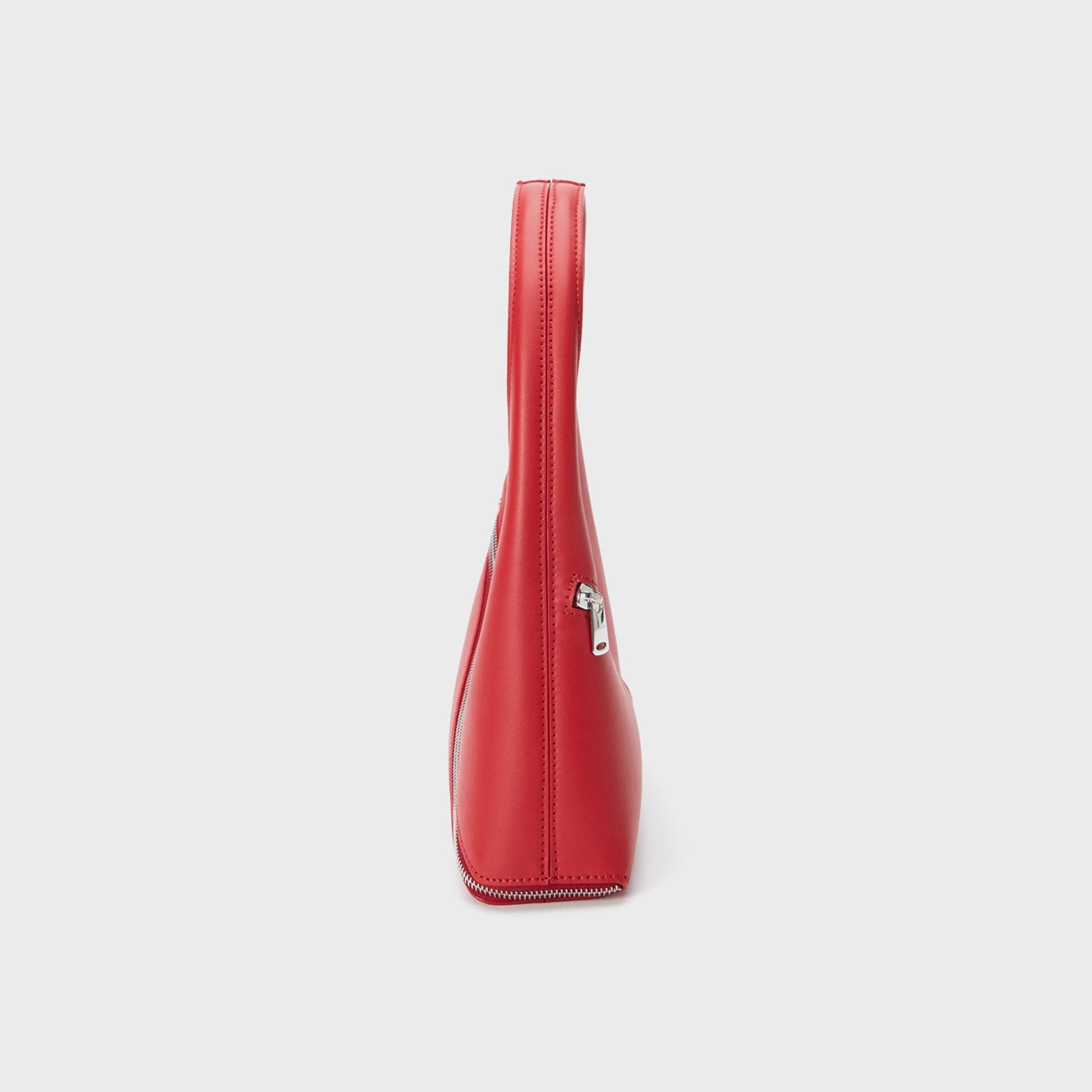 Coperni Zip Baguette Bag in Red