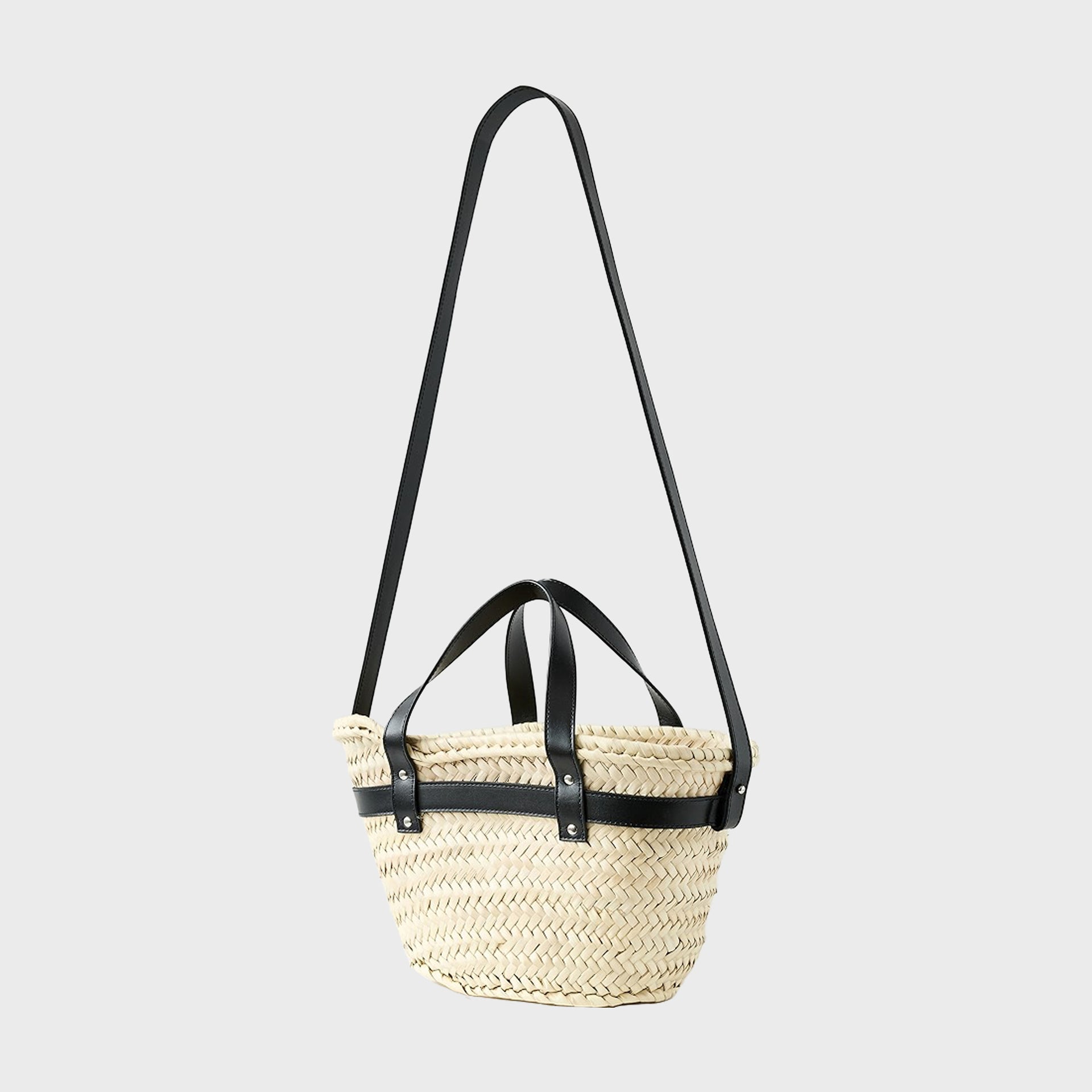 Coperni Mini Palm Bucket Bag - Beige