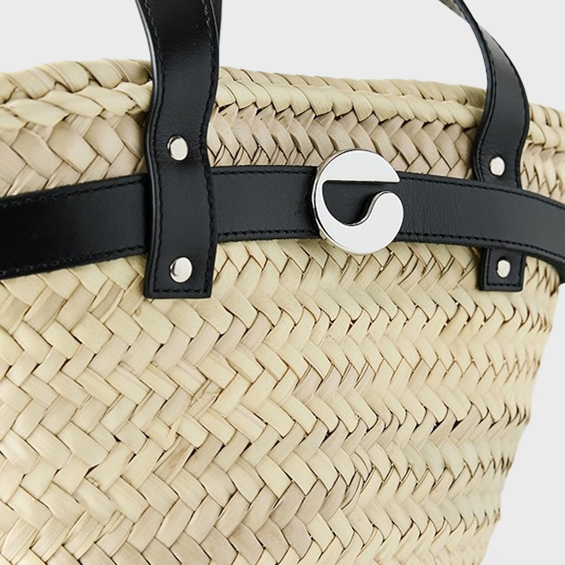 Coperni Mini Palm Bucket Bag - Beige