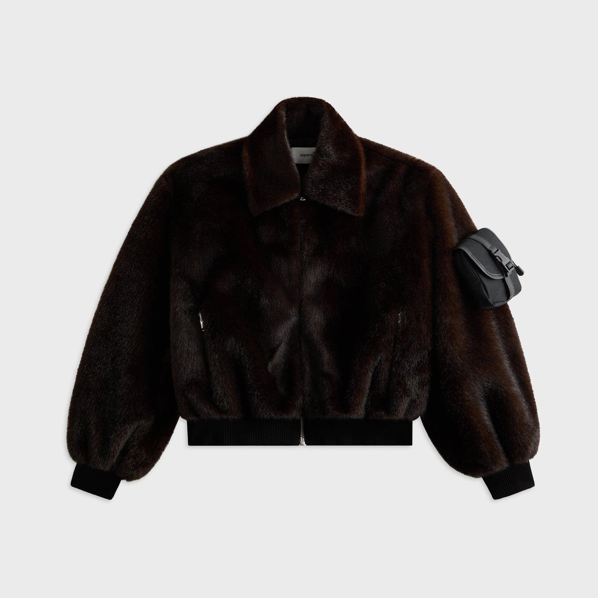 Coperni Faux Fur Bomber - Brown