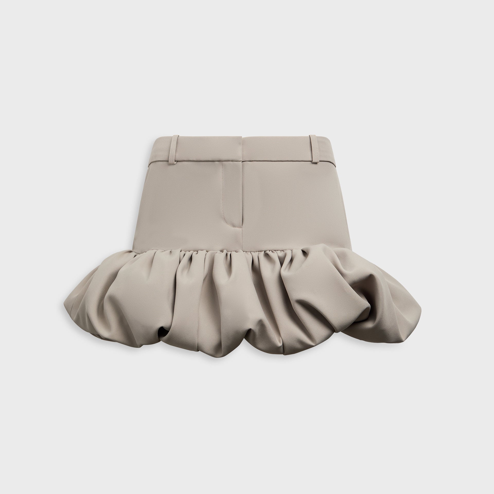 Coperni Gathered Hem Tailored Skirt - Beige