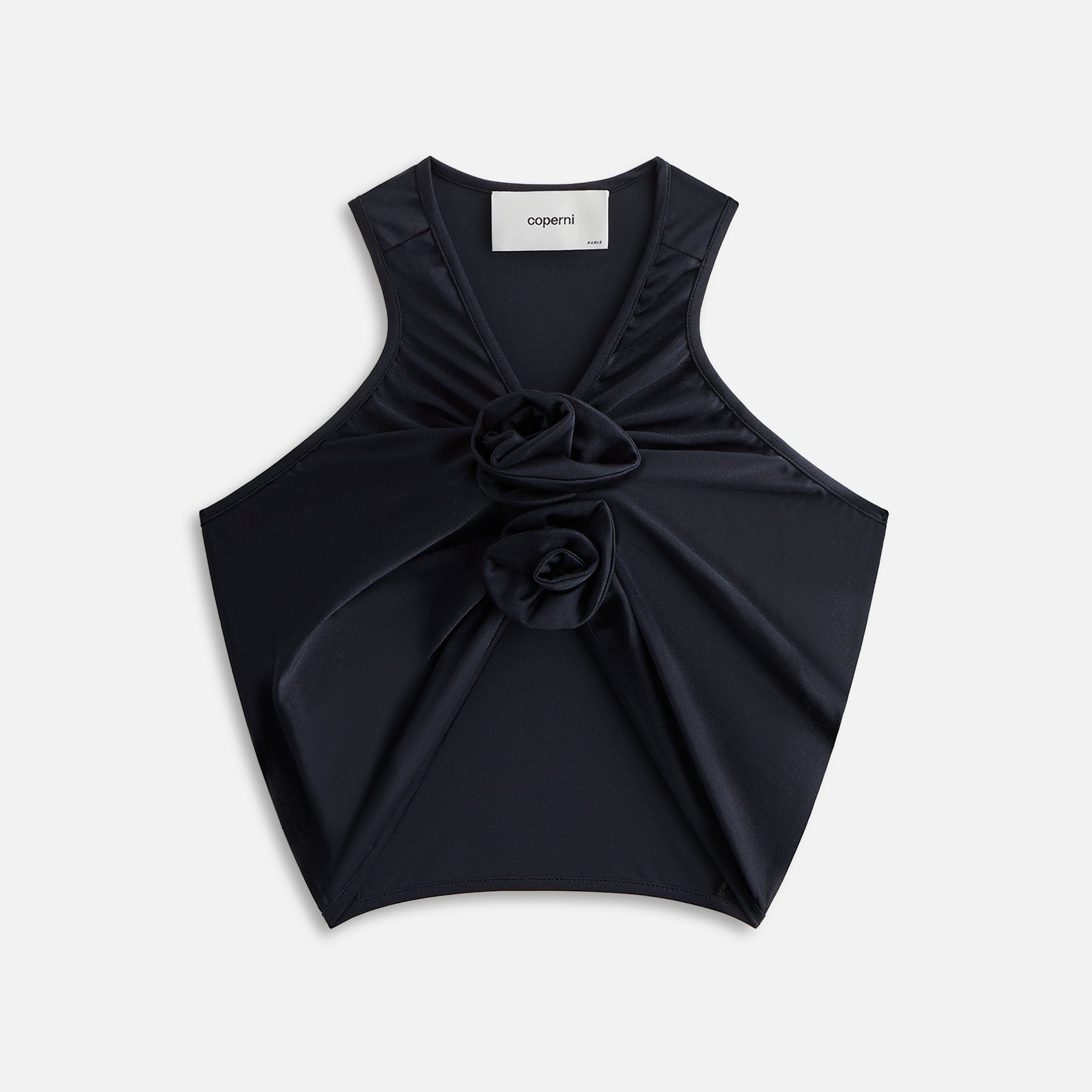 Coperni Flower Top - Black