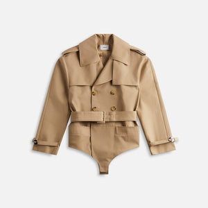 Coperni Body Trench Coat - Beige