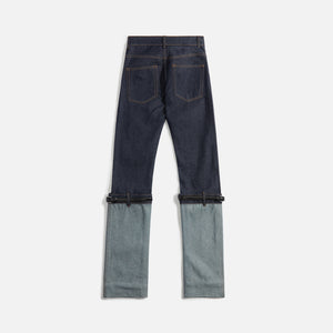 Coperni Hybrid Denim Pants - Dark Navy