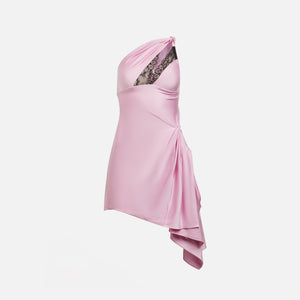 Coperni Asymmetric Mini Dress - Pink