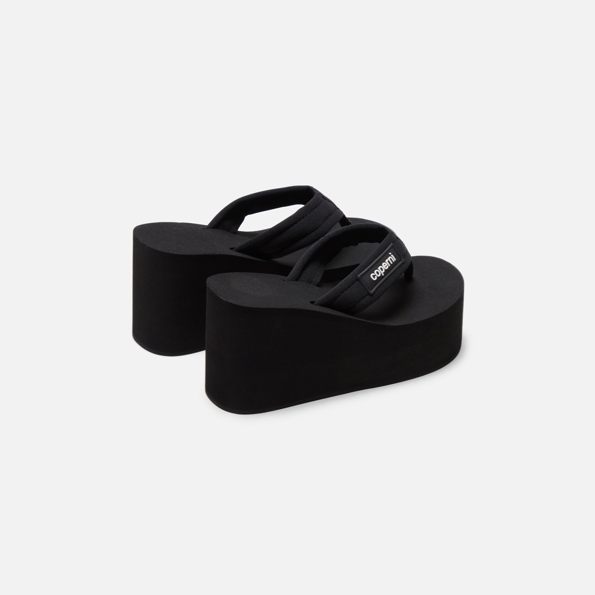 Coperniロゴ ウェッジサンダル 90mm Coperni ロゴ ウェッジサンダル 90mm | ブラック | FARFETCH JP