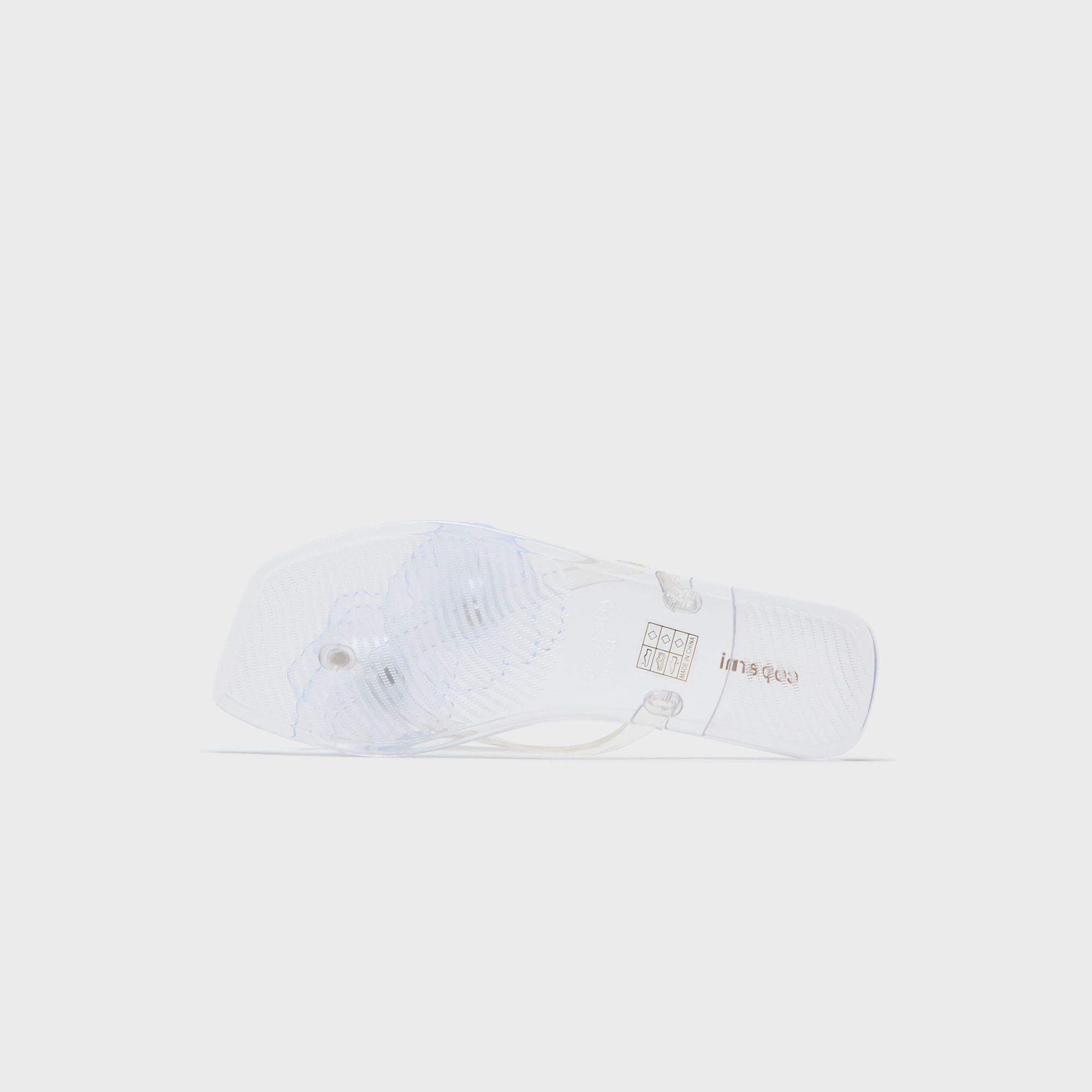 Coperni Silicone Flower Flat Sandals - Clear – Kith