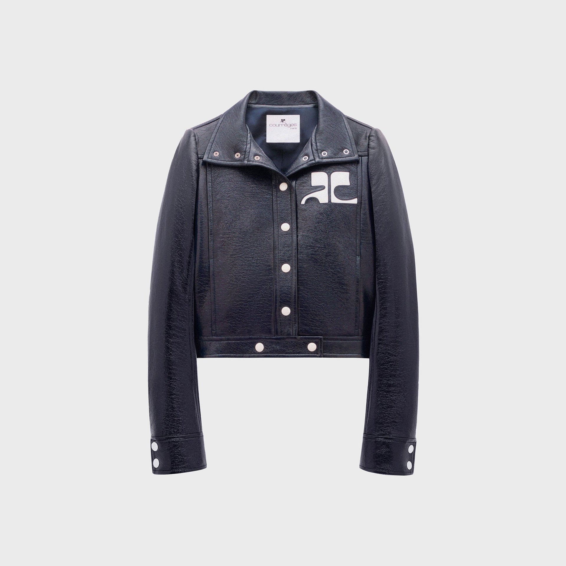 Courrèges ReEdition Vinyl Jacket - Navy