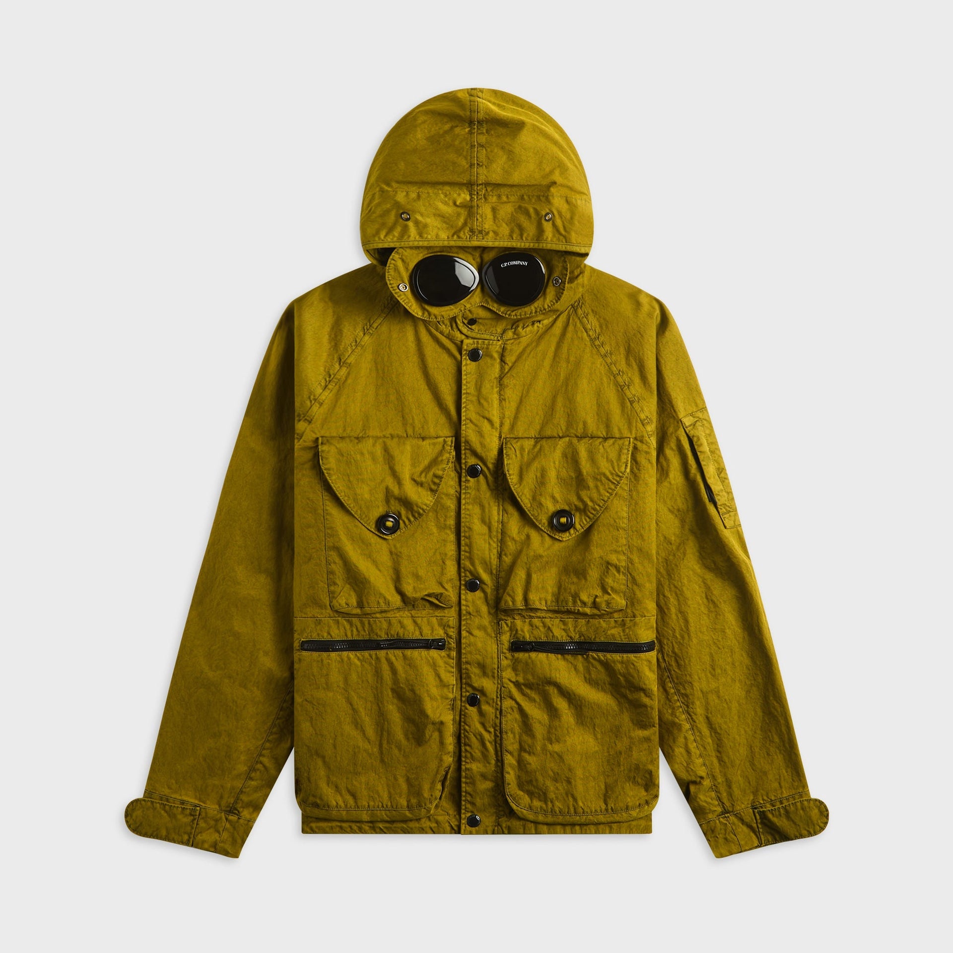 c.p. company goggle jacket C.P. Company Panama-R Mixed Goggle Jacket